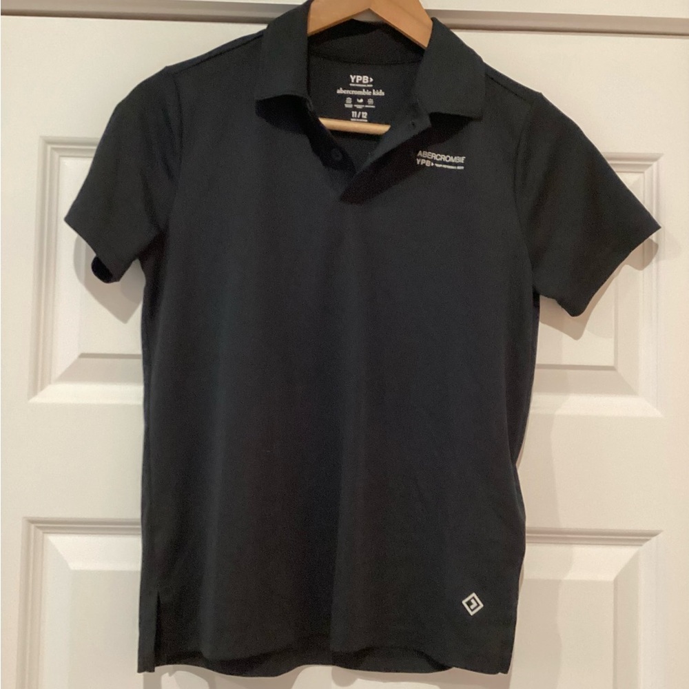Abercrombie Kids Black Polo Shirt